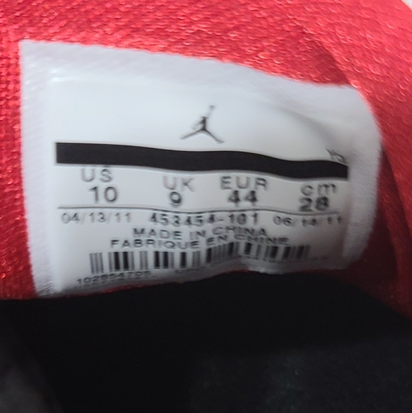 Retro Air Jordan TE III Men's Size 10 - Picture 6 of 7